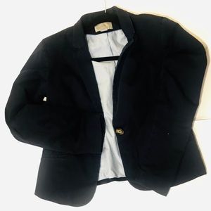 Gently used Navy blue casual blazer by H&M